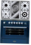 ILVE MT-90VD-VG Blue 厨房炉灶 烘箱类型气体 评论 畅销书