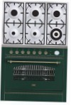 ILVE P-906N-VG Green 厨房炉灶 烘箱类型气体 评论 畅销书