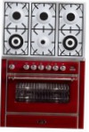 ILVE M-906D-MP Red موقد المطبخ نوع الفرنكهربائي إعادة النظر الأكثر مبيعًا