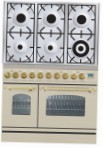 ILVE PDN-906-VG Antique white Komfyr ovnstypengass anmeldelse bestselger