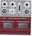 ILVE PDN-1207-VG Red Virtuvės viryklė tipo orkaitėsdujos peržiūra geriausiai parduodamas