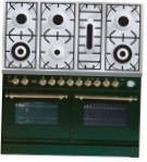 ILVE PDN-1207-VG Green Virtuvės viryklė tipo orkaitėsdujos peržiūra geriausiai parduodamas