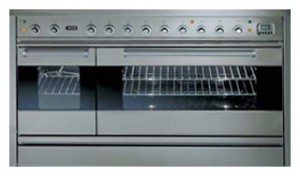 Photo Kitchen Stove ILVE PD-1207L-MP Stainless-Steel, review
