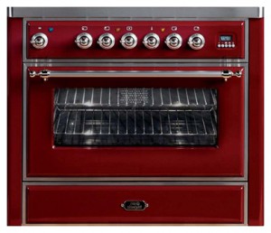 снимка Кухненската Печка ILVE M-906-MP Red, преглед