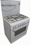 Fresh 80x55 ITALIANO white Køkken Komfur ovntypegas anmeldelse bedst sælgende