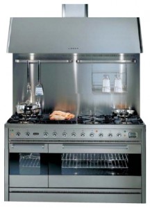 Photo Kitchen Stove ILVE P-120B6N-MP Stainless-Steel, review