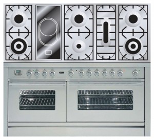 Photo Kitchen Stove ILVE PW-150V-VG Stainless-Steel, review