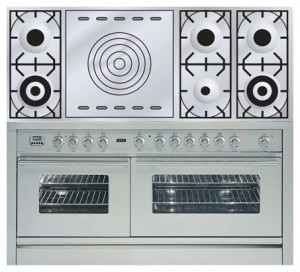Photo Kitchen Stove ILVE PW-150S-VG Stainless-Steel, review