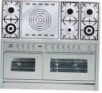 ILVE PW-150S-VG Stainless-Steel Virtuves Plīts Cepeškrāsns tipsgāze pārskatīšana bestsellers