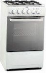 Zanussi ZCG 550 NW Virtuvės viryklė tipo orkaitėselektros peržiūra geriausiai parduodamas