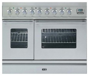 Фото Кухонная плита ILVE PDW-90B-MP Stainless-Steel, обзор
