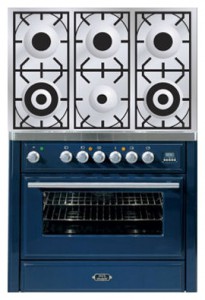 снимка Кухненската Печка ILVE MT-906D-E3 Blue, преглед