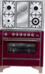 ILVE M-90ID-E3 Red 厨房炉灶 烘箱类型电动 评论 畅销书