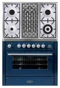 Фото Кухонная плита ILVE MT-90BD-E3 Blue, обзор