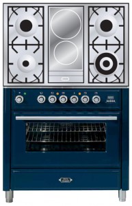 照片 厨房炉灶 ILVE MT-90ID-E3 Blue, 评论