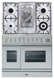 Фото Кухонная плита ILVE PDW-90R-MP Stainless-Steel, обзор