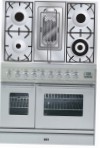 ILVE PDW-90R-MP Stainless-Steel Кухонная плита тип духового шкафаэлектрическая обзор бестселлер