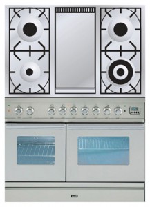 Фото Кухонная плита ILVE PDW-100F-VG Stainless-Steel, обзор