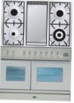 ILVE PDW-100F-VG Stainless-Steel Кухонная плита тип духового шкафагазовая обзор бестселлер