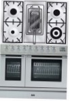 ILVE PDL-90R-MP Stainless-Steel Кухонная плита тип духового шкафаэлектрическая обзор бестселлер