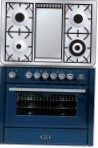 ILVE MT-90FD-VG Blue Кухонная плита тип духового шкафагазовая обзор бестселлер