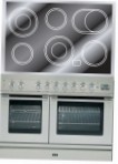 ILVE PDLE-100-MP Stainless-Steel Køkken Komfur ovntypeelektrisk anmeldelse bedst sælgende