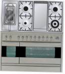 ILVE PF-120FR-MP Stainless-Steel Кухонная плита тип духового шкафаэлектрическая обзор бестселлер