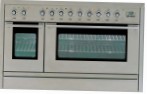 ILVE PL-120B-MP Stainless-Steel Кухонная плита тип духового шкафаэлектрическая обзор бестселлер