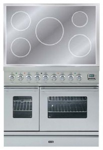 Photo Kitchen Stove ILVE PDWI-90-MP Stainless-Steel, review
