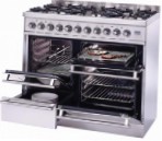 ILVE PTQ-1006-MP Stainless-Steel Virtuvės viryklė tipo orkaitėselektros peržiūra geriausiai parduodamas