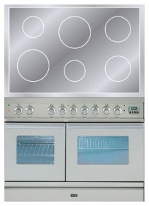 φωτογραφία Σόμπα κουζίνα ILVE PDWI-100-MP Stainless-Steel, ανασκόπηση