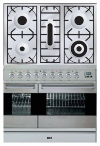 Photo Kitchen Stove ILVE PDF-90-MP Stainless-Steel, review