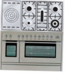ILVE PL-120S-VG Stainless-Steel Virtuves Plīts Cepeškrāsns tipsgāze pārskatīšana bestsellers