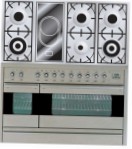 ILVE PF-120V-VG Stainless-Steel Virtuves Plīts Cepeškrāsns tipsgāze pārskatīšana bestsellers