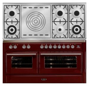 Фото Кухонная плита ILVE MT-150SD-VG Red, обзор