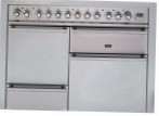 ILVE PTQ-110F-MP Stainless-Steel Køkken Komfur ovntypeelektrisk anmeldelse bedst sælgende