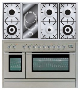 Фото Кухонная плита ILVE PL-120V-VG Stainless-Steel, обзор