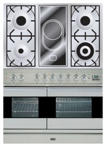 Foto Estufa de la cocina ILVE PDF-100V-VG Stainless-Steel, revisión