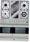 ILVE PDF-100V-VG Stainless-Steel Кухонная плита тип духового шкафагазовая обзор бестселлер