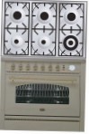 ILVE P-906N-VG Antique white Virtuvės viryklė tipo orkaitėsdujos peržiūra geriausiai parduodamas