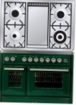 ILVE MTD-100FD-VG Green Virtuvės viryklė tipo orkaitėsdujos peržiūra geriausiai parduodamas