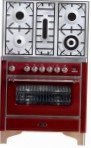 ILVE M-90PD-VG Red موقد المطبخ نوع الفرنغاز إعادة النظر الأكثر مبيعًا