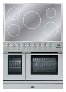 Photo Kitchen Stove ILVE PDLI-90-MP Stainless-Steel, review
