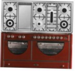 ILVE MCA-150FD-VG Red Komfyr ovnstypengass anmeldelse bestselger