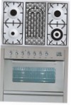 ILVE PW-90B-VG Stainless-Steel Кухонная плита тип духового шкафагазовая обзор бестселлер
