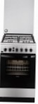 Zanussi ZCG 9512G1 X 厨房炉灶 烘箱类型气体 评论 畅销书