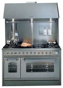 Photo Kitchen Stove ILVE P-1207N-VG Stainless-Steel, review