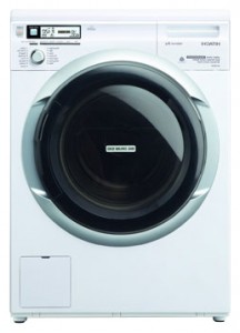 fotoğraf çamaşır makinesi Hitachi BD-W80MV WH, gözden geçirmek