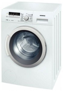 fotoğraf çamaşır makinesi Siemens WS 10O240, gözden geçirmek