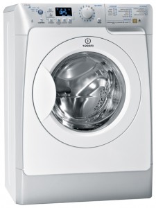 fotoğraf çamaşır makinesi Indesit PWSE 61271 S, gözden geçirmek